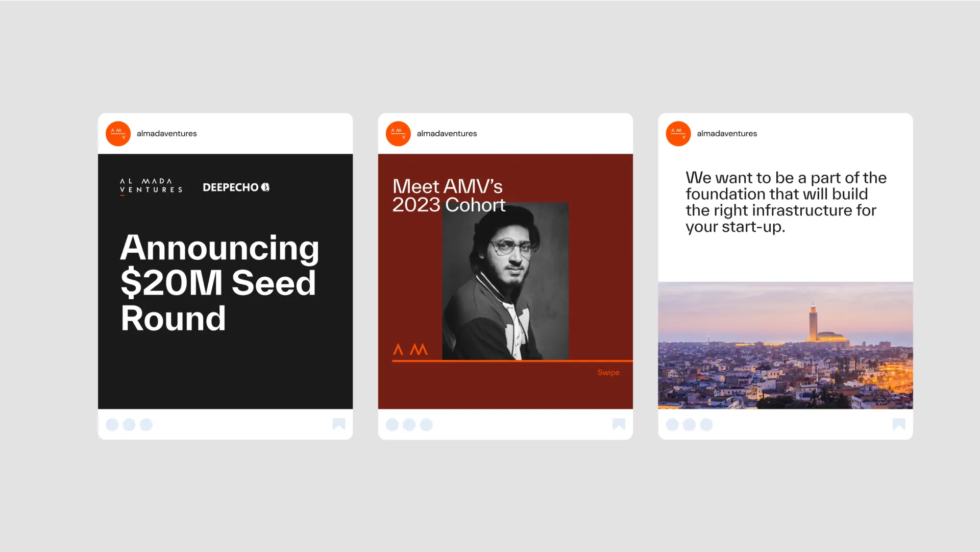 Al Mada Ventures brand identity design by 11North Studio