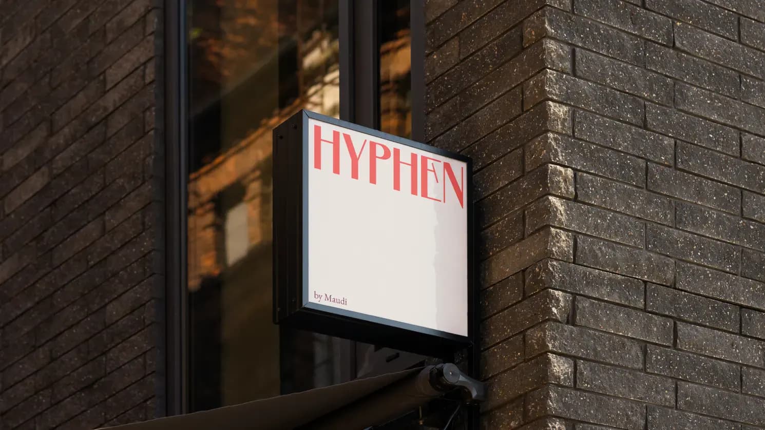 Hyphen brand identity project cover — 11North Studio